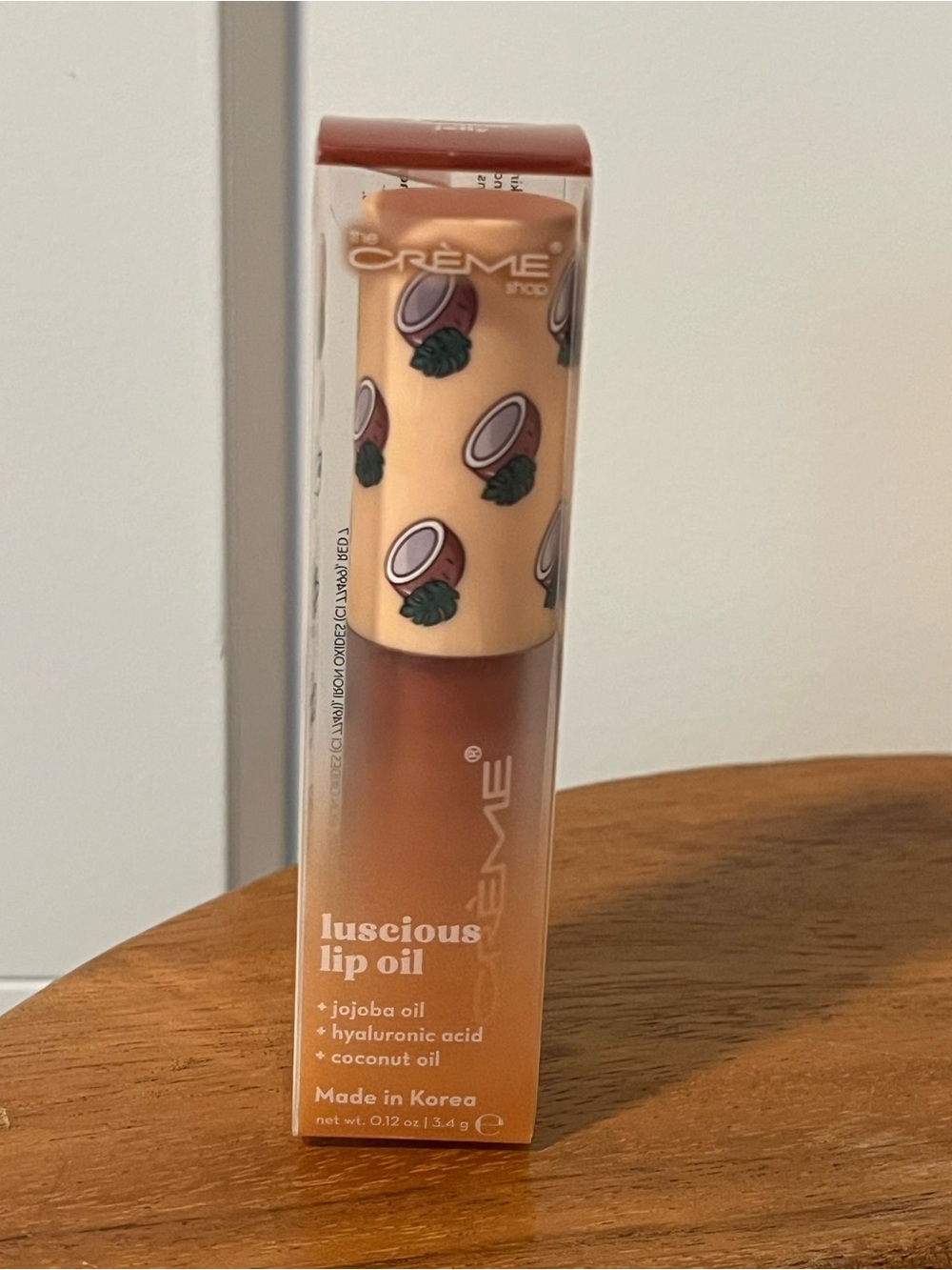 The Crème Shop Luscious Lip Oil - Coconut